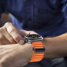 Tech-protect Weave Pro pašček za Samsung Galaxy Watch Ultra 47mm, orange