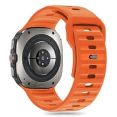 Tech-protect Silicone Line pašček za Samsung Galaxy Watch Ultra 47mm, orange