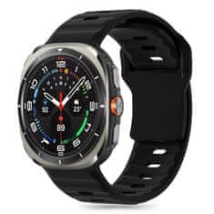 Tech-protect Silicone Line pašček za Samsung Galaxy Watch Ultra 47mm, black