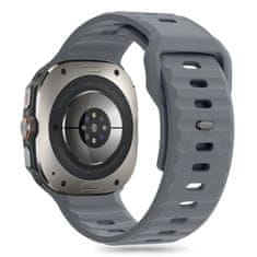 Tech-protect Silicone Line pašček za Samsung Galaxy Watch Ultra 47mm, crayon grey