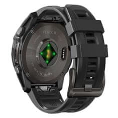 Tech-protect Silicone pašček za Garmin Fenix 5 / 6 / 6 Pro / 7 / 8 47mm / E / 8 47mm, black