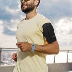 Tech-protect M6 Armband tekaški etui za telefon, črna