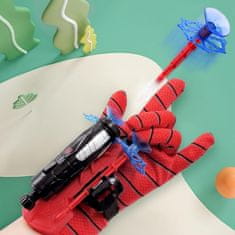 Mormark Spider Man rokavice, Pajkova mreža, Rokavice s pajkovo mrežo, Izstreljevalec pajkove mreže | SPIDERGLOVE