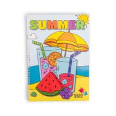 Kiddo World Pobarvanka "Summer book"