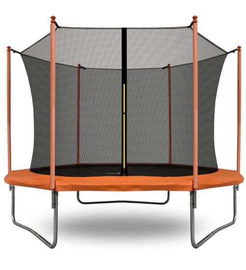 Aga Sport Fit Trampolin 250 cm Orange + notranja zaščitna mreža