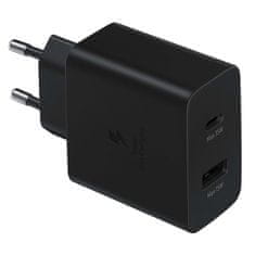 Samsung Samsung EP-TA220 omrežni polnilnik, 1xUSB, 1x USB-C PD, 35W - črn