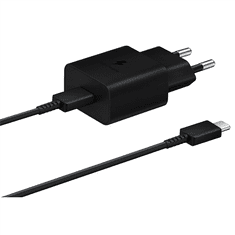 Samsung Samsung Polnilec Polnilec z vhodom USB-C (15 W), črn