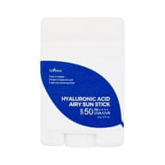 Isntree Hyaluronic Acid Air Sun Stick SPF50+ zaščita pred soncem za obraz v stiku in z vlažilnim učinkom 22 g za ženske