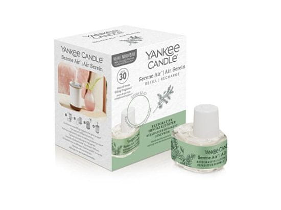 Yankee Candle Serene Air Restorative Hinoki & Juniper polnilo za difuzor 17 ml