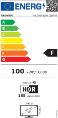 Grundig Nano LED TV sprejemnik 65GHU8590