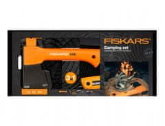 Fiskars Set za kampiranje (sekira + nož + žaga)