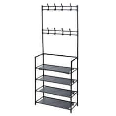 shumee Storage Solutions Regal za oblačila s 4 policami 60x26x155 cm