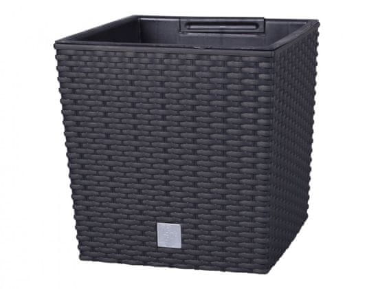 Prevleka za cvetlični lonec RATO LOW 2v1 plastika 26x26x27cm