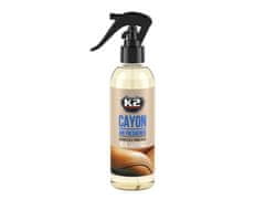 Carmotion Osvežilnik zraka CAYON, pravo usnje, 250 ml