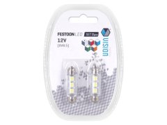 Carmotion VISION Festoon SV8.5 41mm 12V 3x 5050 SMD LED žarnica, bela, 2 kosa.