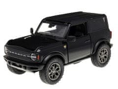 Carmotion Model 1:34, 2022 Ford Bronco Hard Top, črn (A11768CZ)