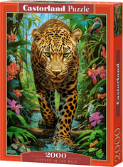 Castorland Puzzle Leopard v divjini 2000 kosov