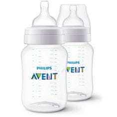 Philips Avent Anti-colic steklenička 260ml, 1m+, 2 kosa