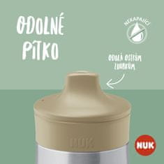 NUK Mini-Me Sip steklenička iz nerjavečega jekla - vijolična 300ml, 9m+