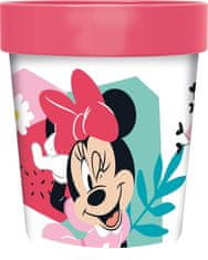 Stor PLASTIČNA SKODELICA MINNIE Z DNOM PROTI BLEŠČANJU 260 ML