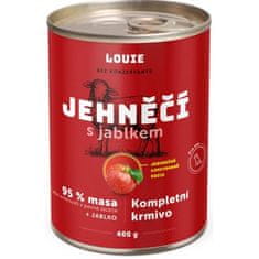 Louie Konzerva jagnjetina z jabolkom 400g