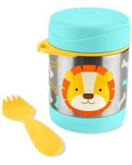 Skip hop Zoo Termoska za hrano z žlico/vilicami Lion 325 ml, 3r+