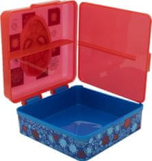 Stor Square Multi Snack Box Spiderman