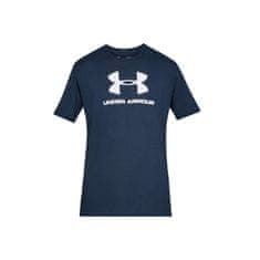 Under Armour Majice mornarsko modra S Sportstyle Logo Tee