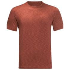 Jack Wolfskin Majice rdeča L Travel Tee