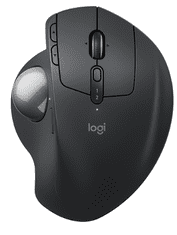 Logitech MX Ergo S Advanced Wireless Trackball miška, grafitna