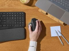 Logitech MX Ergo S Advanced Wireless Trackball miška, grafitna