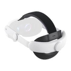 MojPlanet Nadgradnja udobnega naglavnega traku Kiwi Design Q31-2.1U za Meta Quest 3 White