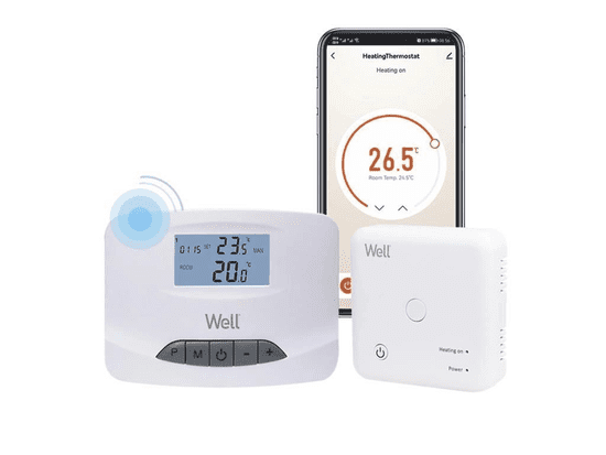 Well Termostat sobni digitalni, LCD, WiFi, programljiv Thermal-WF