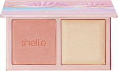 Benefit Twinkle Beach paleta za obraz (Blush & Highlighter Duo Palette) 4 g