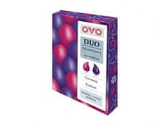 OVO DUO barva za jajca rdeče-vijolična 2x20ml