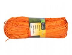 RAFFIA vrv bast oranžna 50g