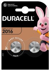 Duracell Litijeva gumbna baterija CR2016 2ks