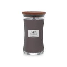 Woodwick Dišeča vaza za sveče Suede & Sandalovina 609,5 g