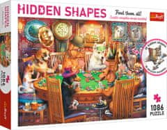 Trefl Puzzle Hidden Shapes: Game night 1086 kosov