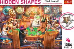 Trefl Puzzle Hidden Shapes: Game night 1086 kosov