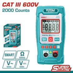 Total Digitalni multimeter 0011 / CATIII600V/2000Counts (TMT460011)