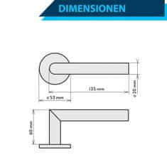 APECS Ročaj APECS H-0204-BLM-INOX (razred 201) (00033718)