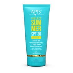 APIS Apis hello summer spf 30, krema za sončenje za obraz s celičnim nektarjem 50 ml