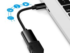 Verkgroup Adapter USB C na USB 3.0 OTG 11cm črn