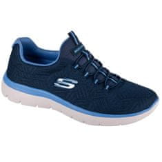 Skechers Čevlji mornarsko modra 38 EU Summits Artistry Chic