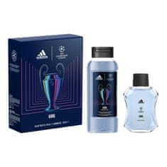 Adidas UEFA Champions League Goal Set toaletna voda 100 ml + gel za prhanje 250 ml za moške