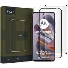 Hofi Glass Pro Full Screen 2x zaščitno steklo za Motorola Edge 50 Neo, črna