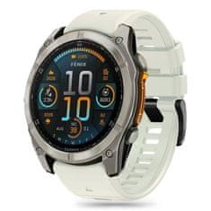 Tech-protect Silicone Line pašček za Garmin Fenix 5x / 5x Plus / 6x / 6x Pro / 7x / 8 51mm, titanium