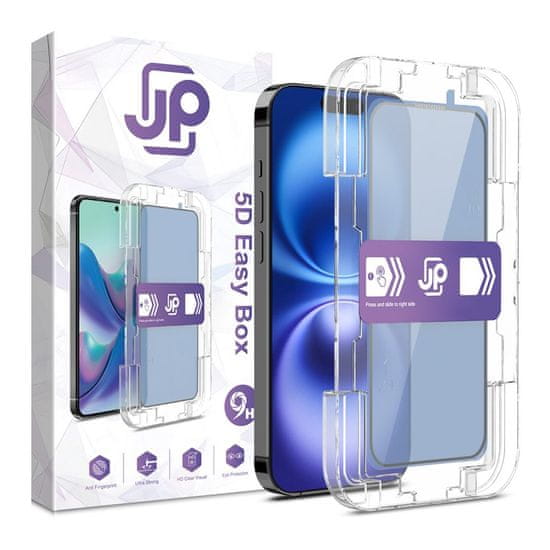 JP JP Easy Box 5D zaščitno kaljeno steklo, iPhone 16 Plus