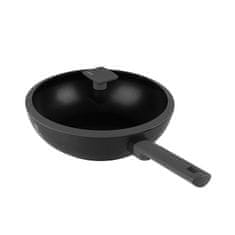 Berlingerhaus Ponev WOK s titanovo površino in pokrovom 28 cm antracitna kolekcija BH-8124